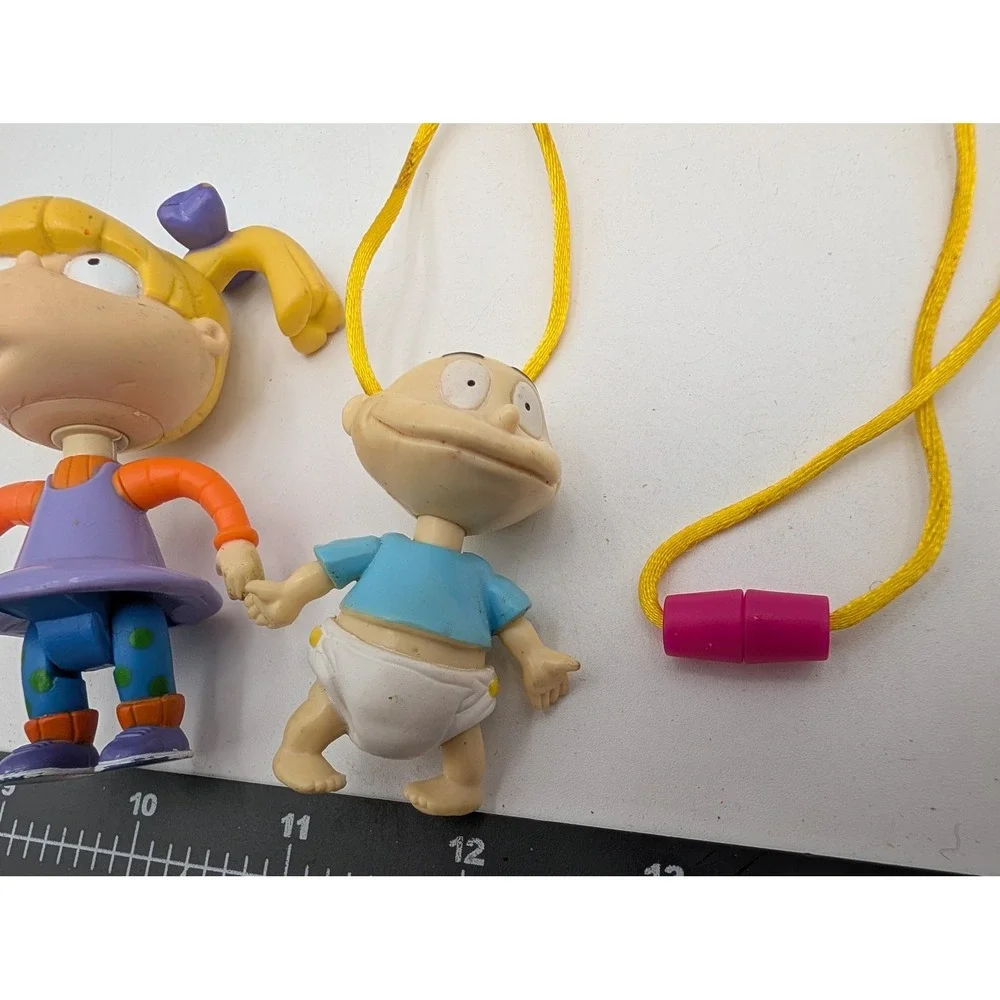 Viacom Rugrats Angelica Figure Tommy Pickles Bubble Wand 1998 1999 Lot